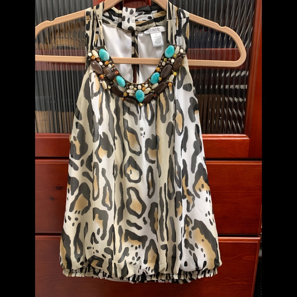 Cache  dressy top.